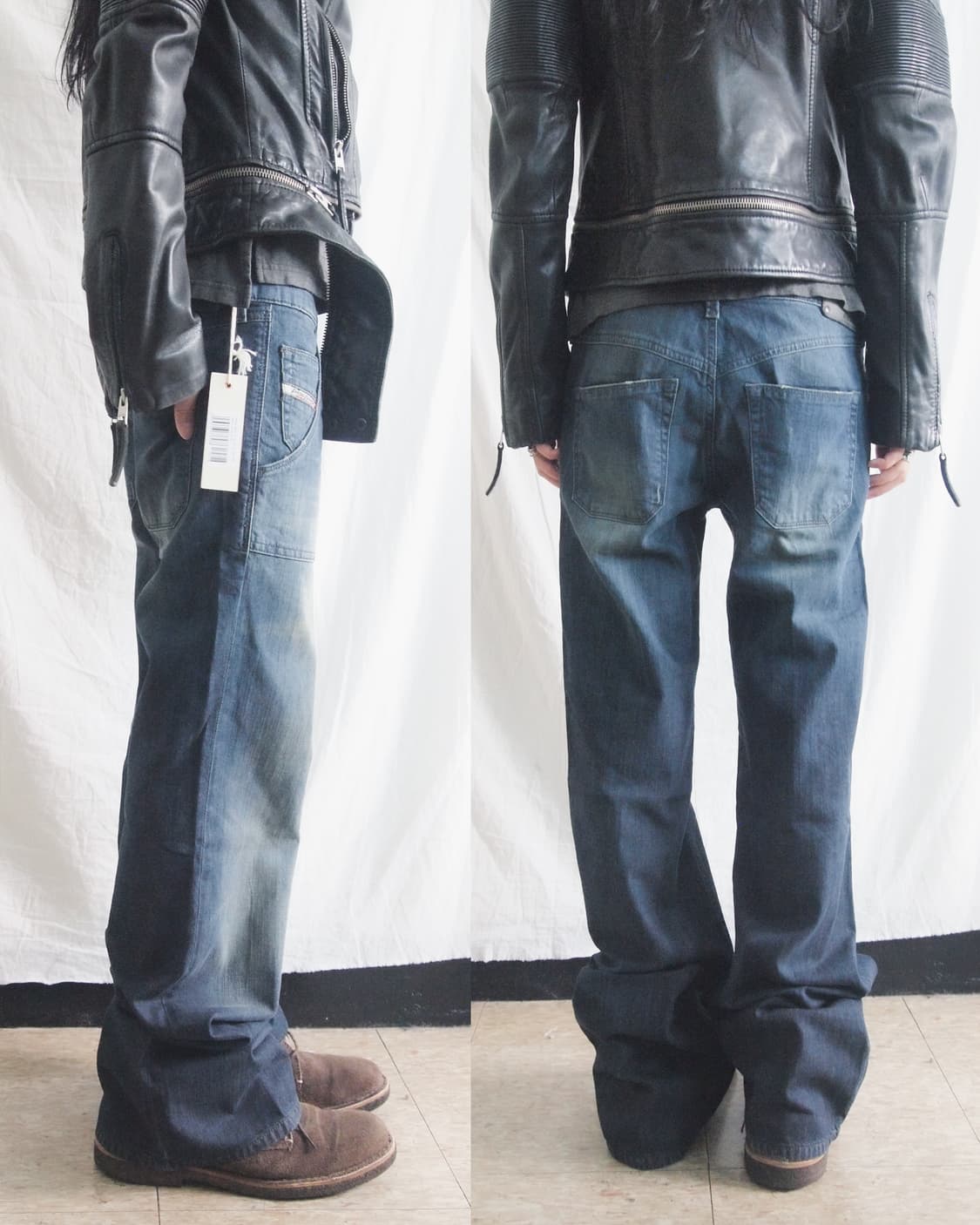 new* 디젤 미드라이즈 벨바텀 플레어핏 부츠컷 데님 상품이미지2