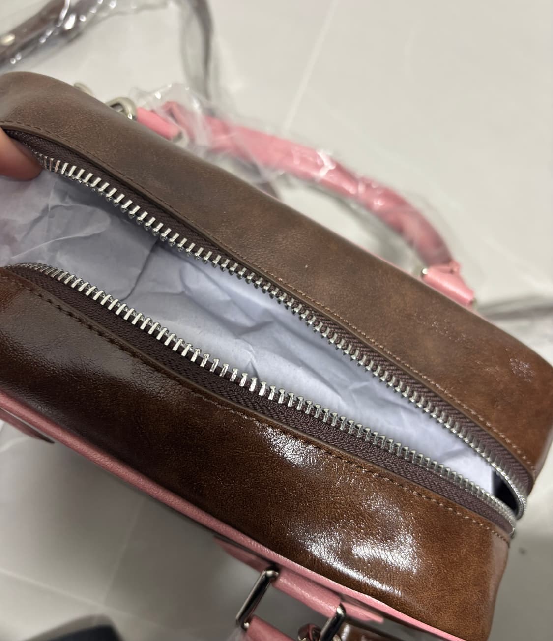 새상품)파인드카푸어 하트 블록백  상품이미지3