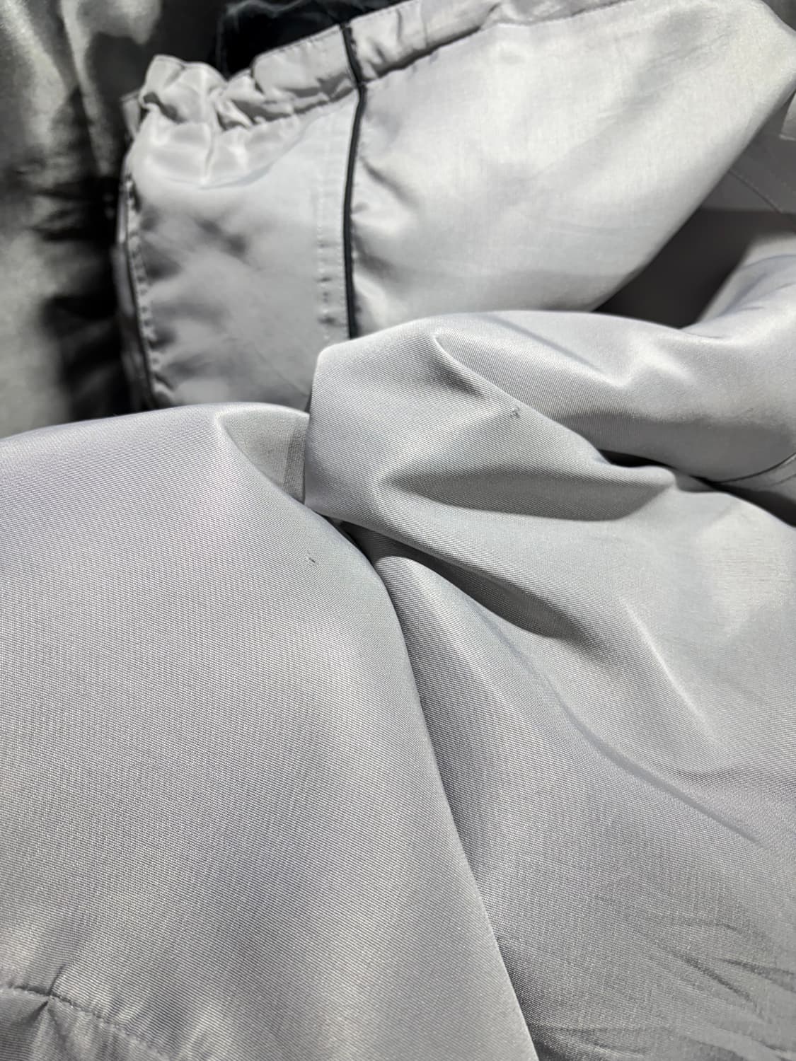 M 나이키 스우시 그레이 패디드 후드 자켓 상품이미지8