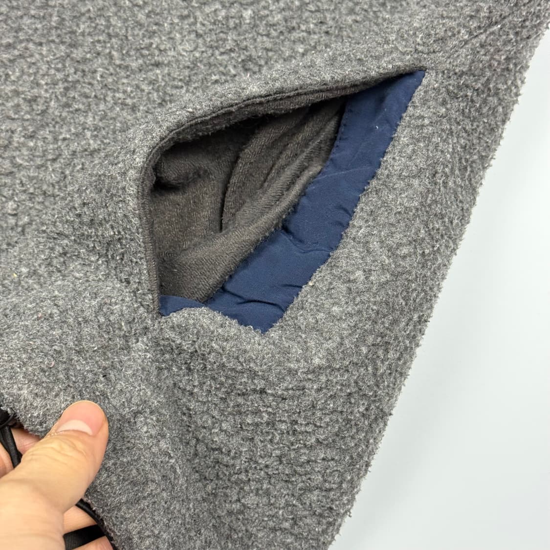 (110) 80s 엘엘빈 플리스 풀오버 차콜 상품이미지9