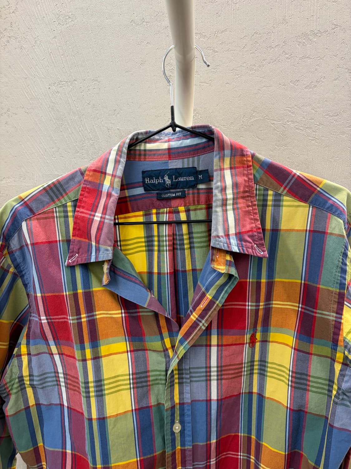 폴로 랄프로렌 멀티컬러 체크 셔츠 M 상품이미지3
