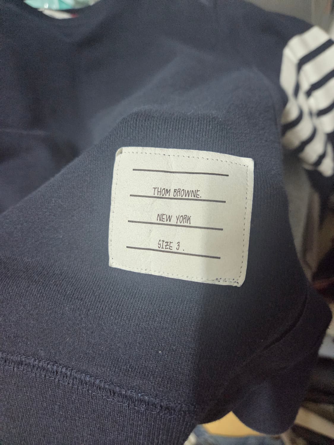 톰브라운 맨투맨 3사이즈 상품이미지3