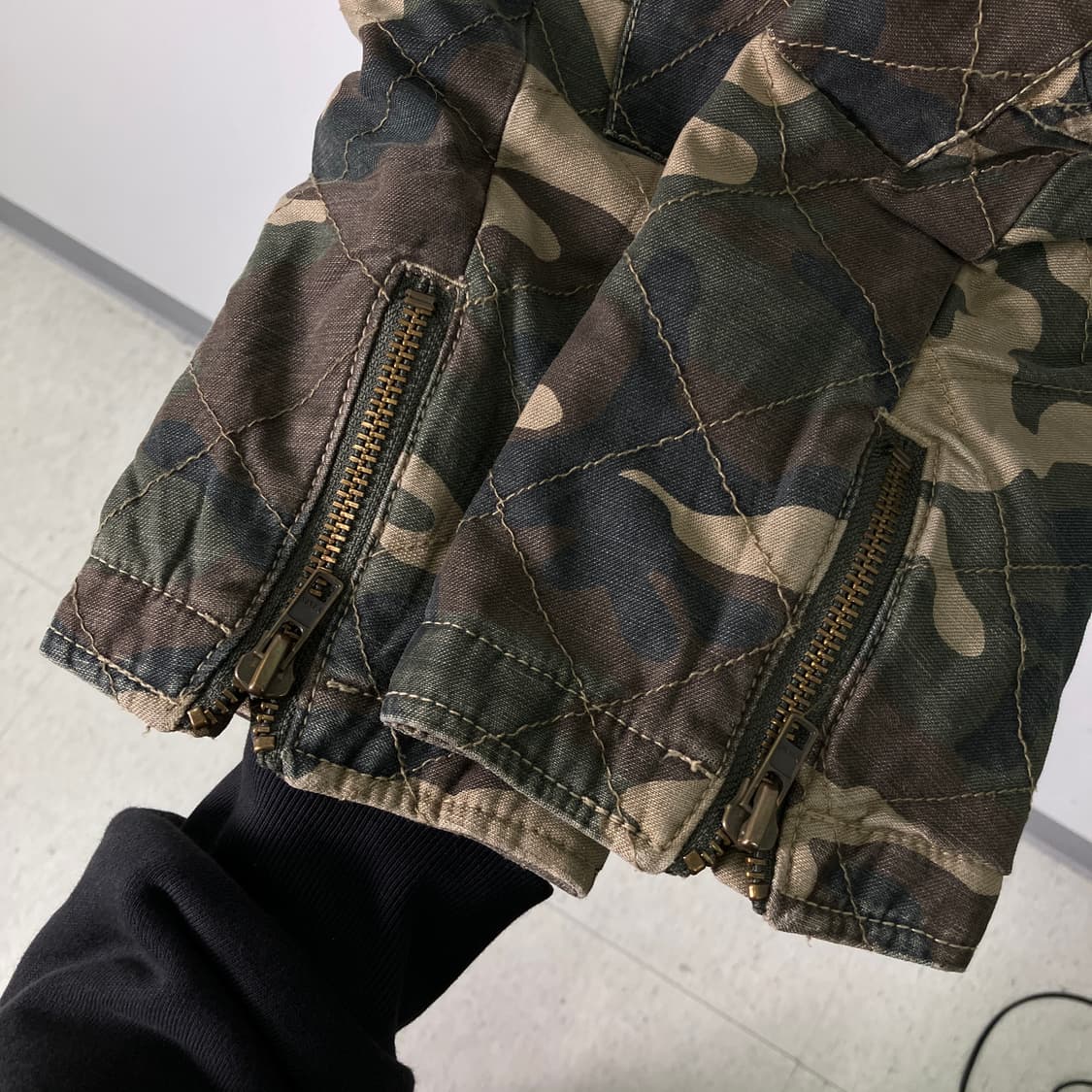 아비렉스 카모플라쥬 밀리터리 자켓 M 상품이미지7