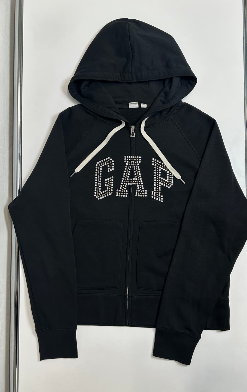 갭 스펠로고 후드집업 L 상품이미지3