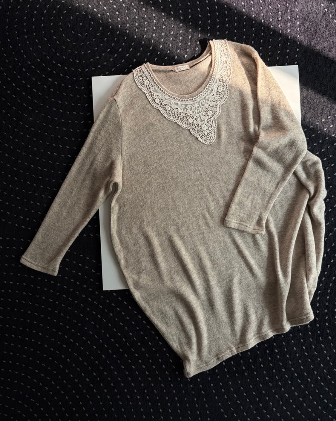 lace knit one-piece 상품이미지9