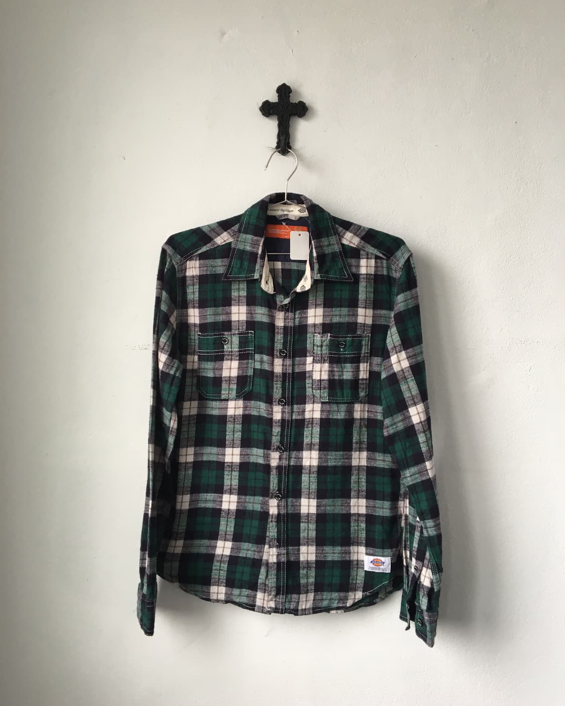 Dickies check pattern shirt 상품이미지1