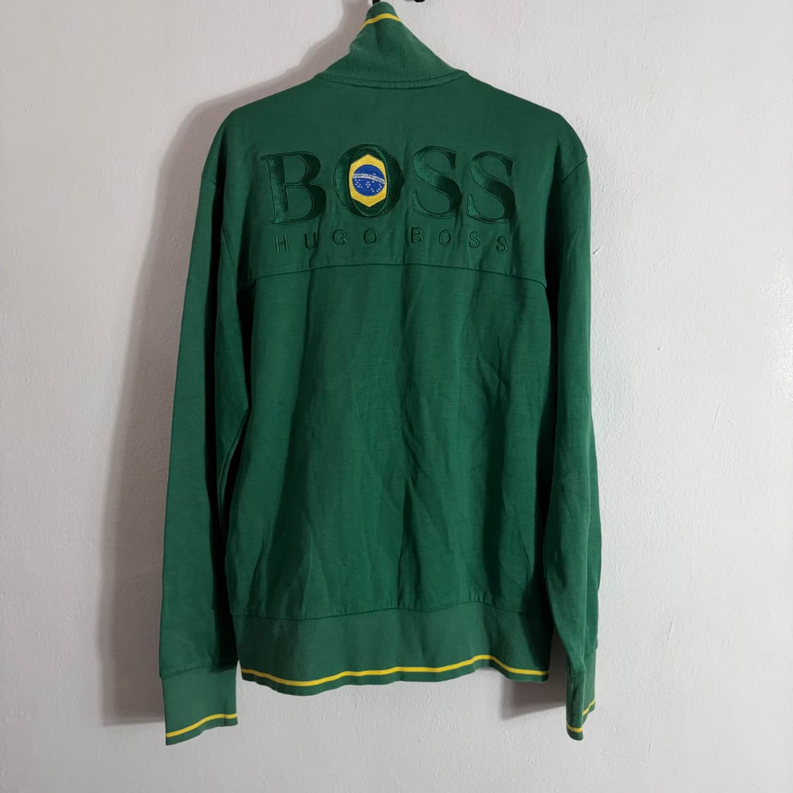 휴고보스 브라질 그린 집업 자켓(M) 상품이미지2