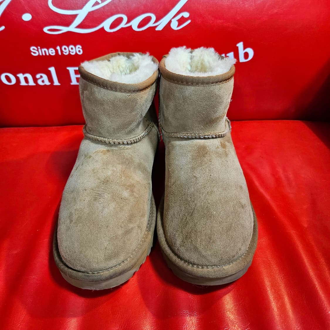 어그(UGG) 클레식 미니 체스트넛 양털 부츠 37size 상품이미지2