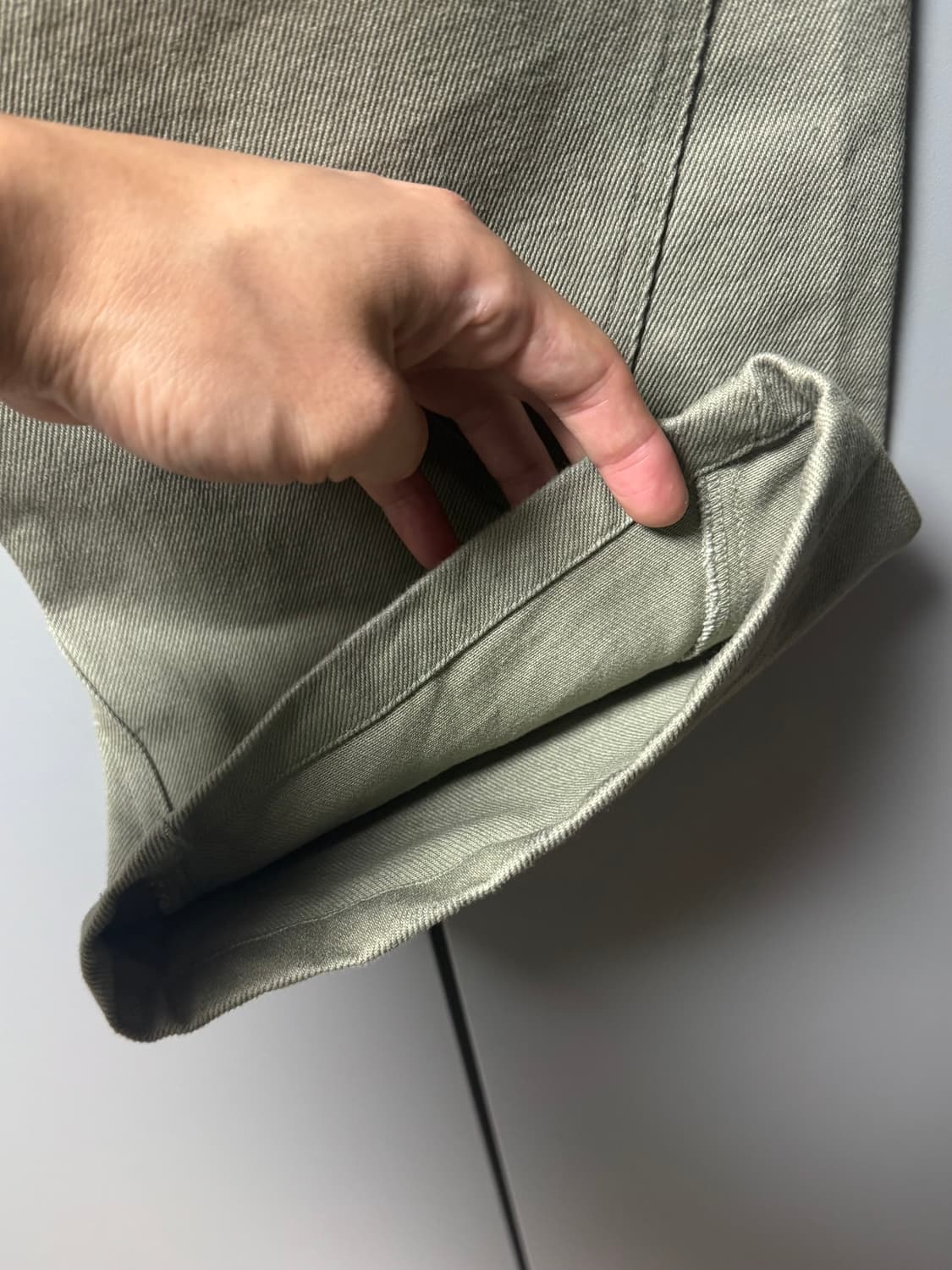 2) 산산기어 커버링 팬츠 라이트 카키 상품이미지4