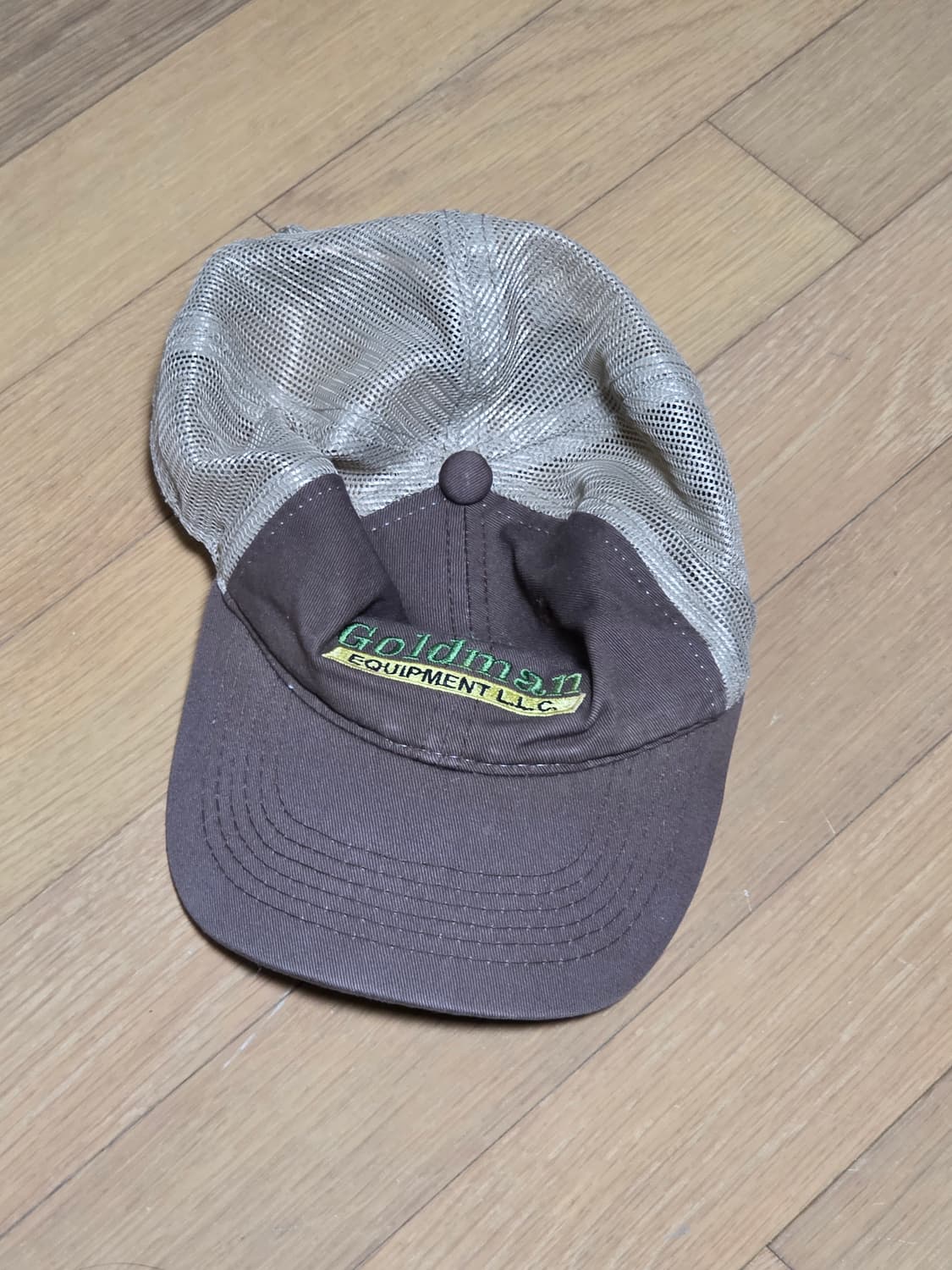 존디어 골드만 로고 메쉬 볼캡 상품이미지1