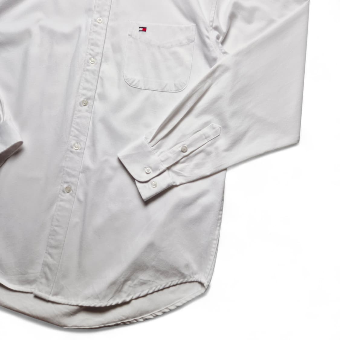 [M] 타미힐피거 코튼 화이트셔츠 상품이미지4
