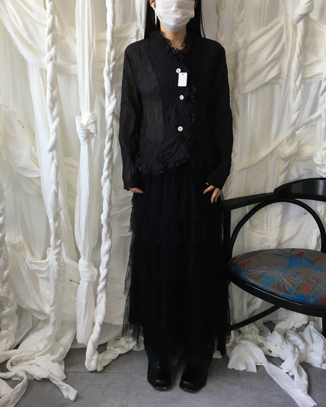 Sha layer long skirt 상품이미지6