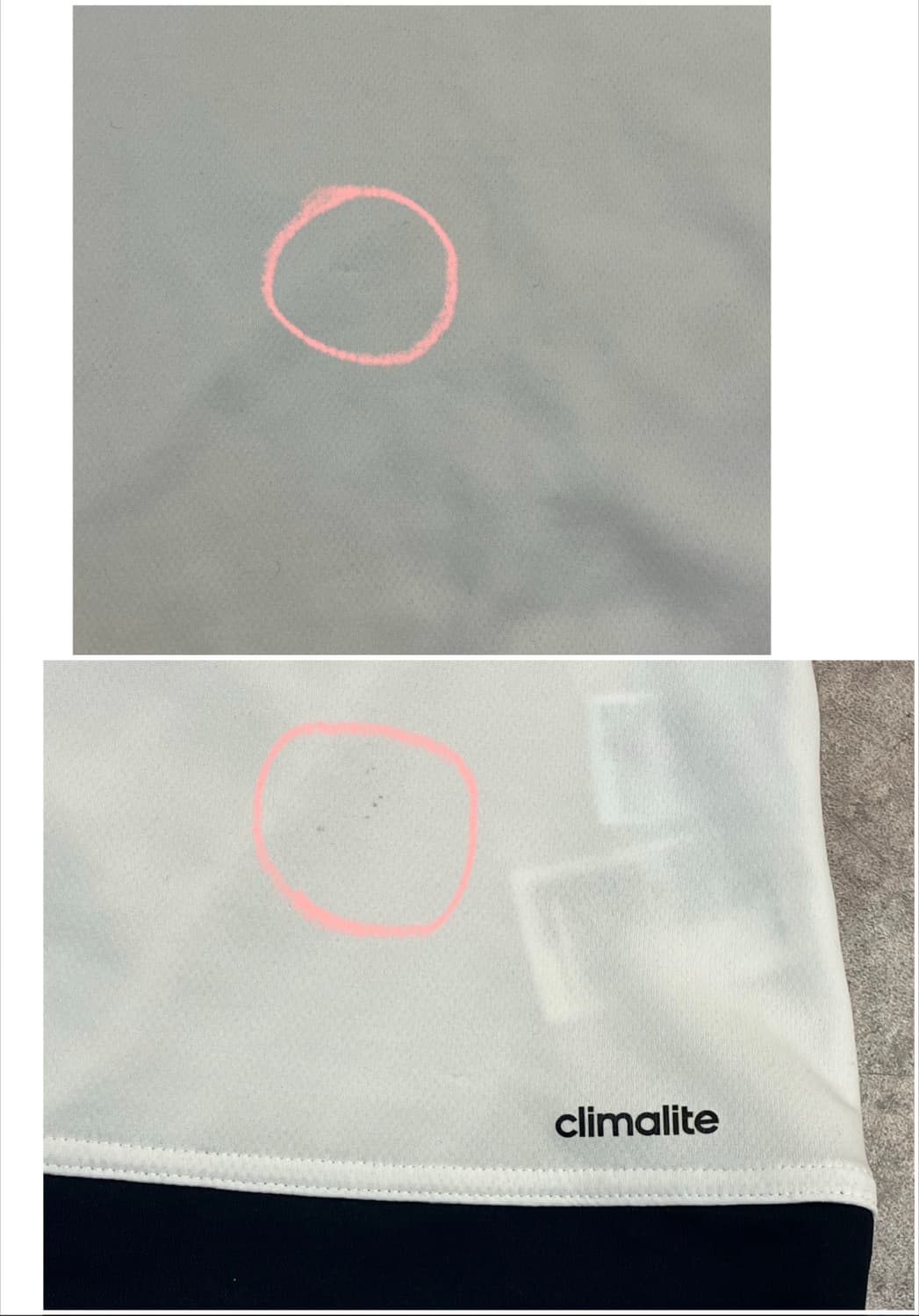 아디다스 기능성 긴팔티 화이트 95 #csz3585 상품이미지6