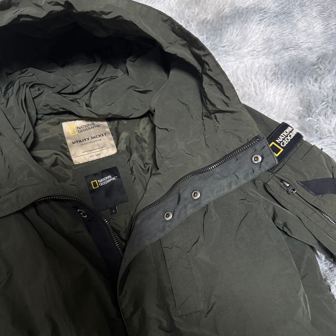 내셔널지오그래픽 유틸리티 야상자켓 L사이즈  상품이미지2