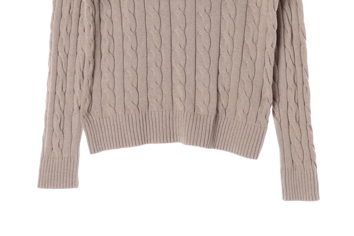 폴로 랄프 로렌 꽈배기 니트 S 상품이미지4