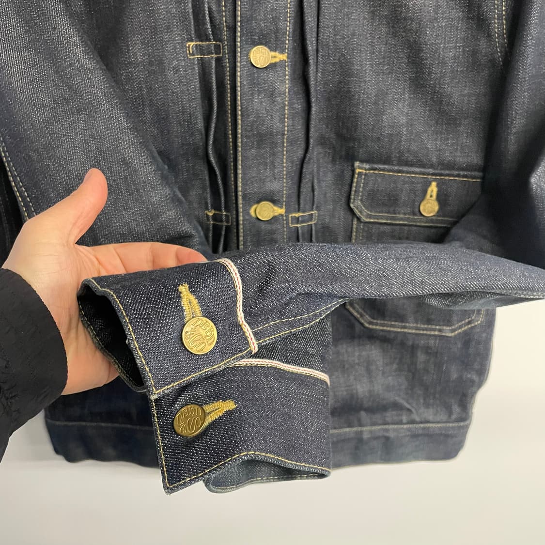 16s 네이버후드 리지드 스톡맨 데님자켓 상품이미지6