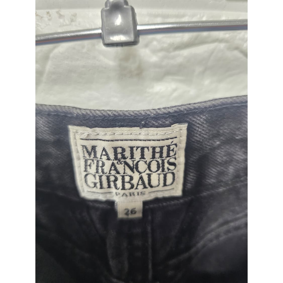 마리떼 프랑소와 저버 블랙 와이드 데님 팬츠 26 상품이미지2