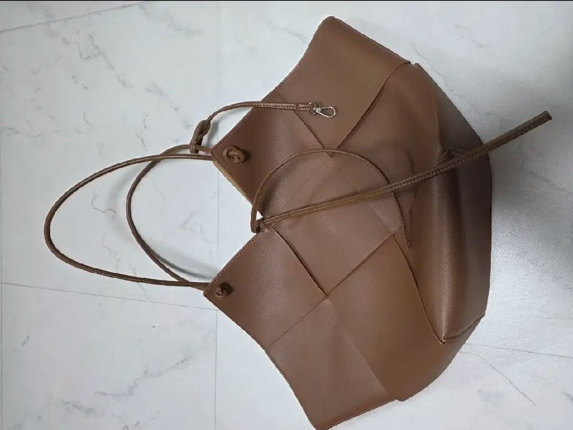 BOB ORE 밥오레 레더 브라운 백(카멜) 상품이미지2