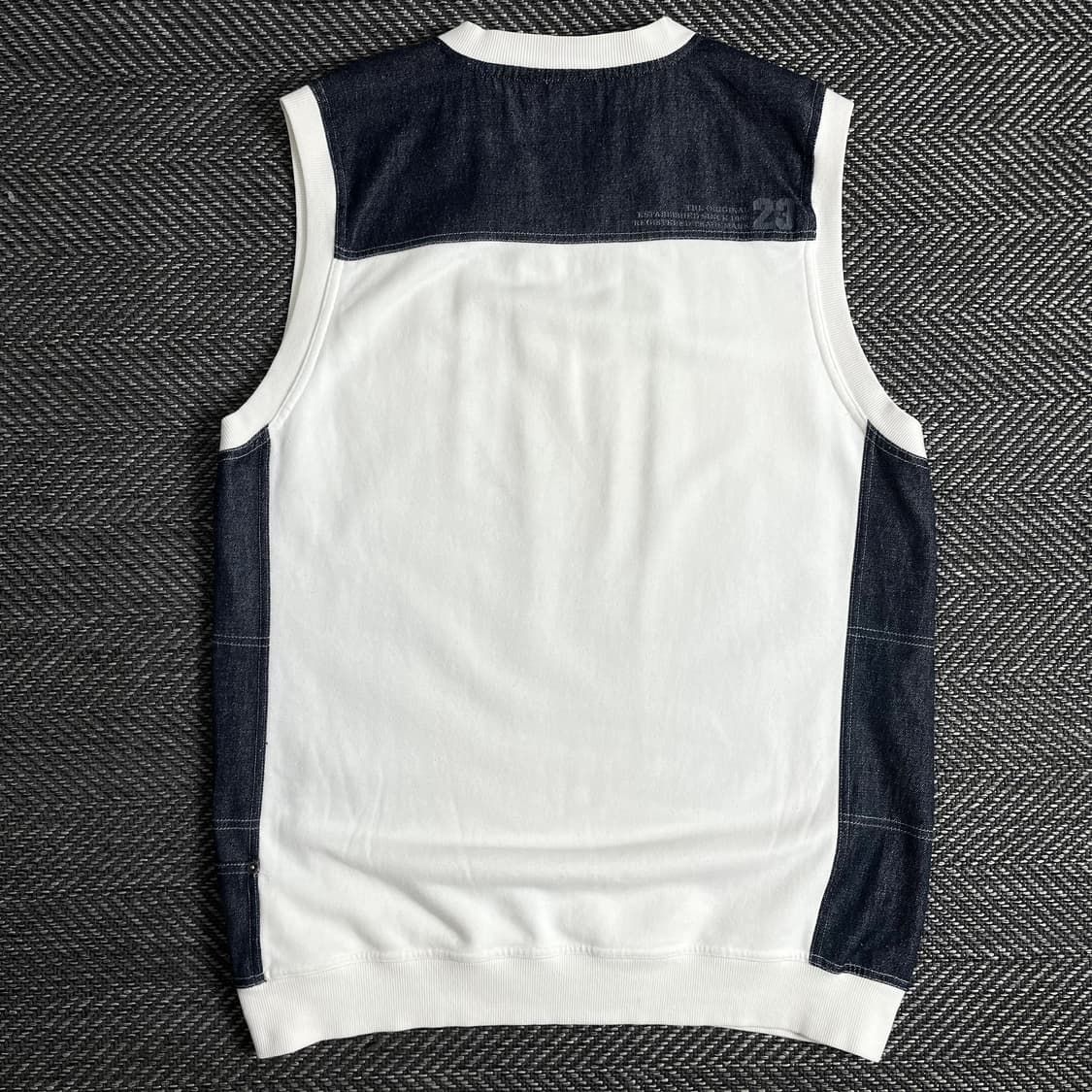 00s 칼카니 y2k 빅로고 스웻 베스트o 2864 상품이미지3