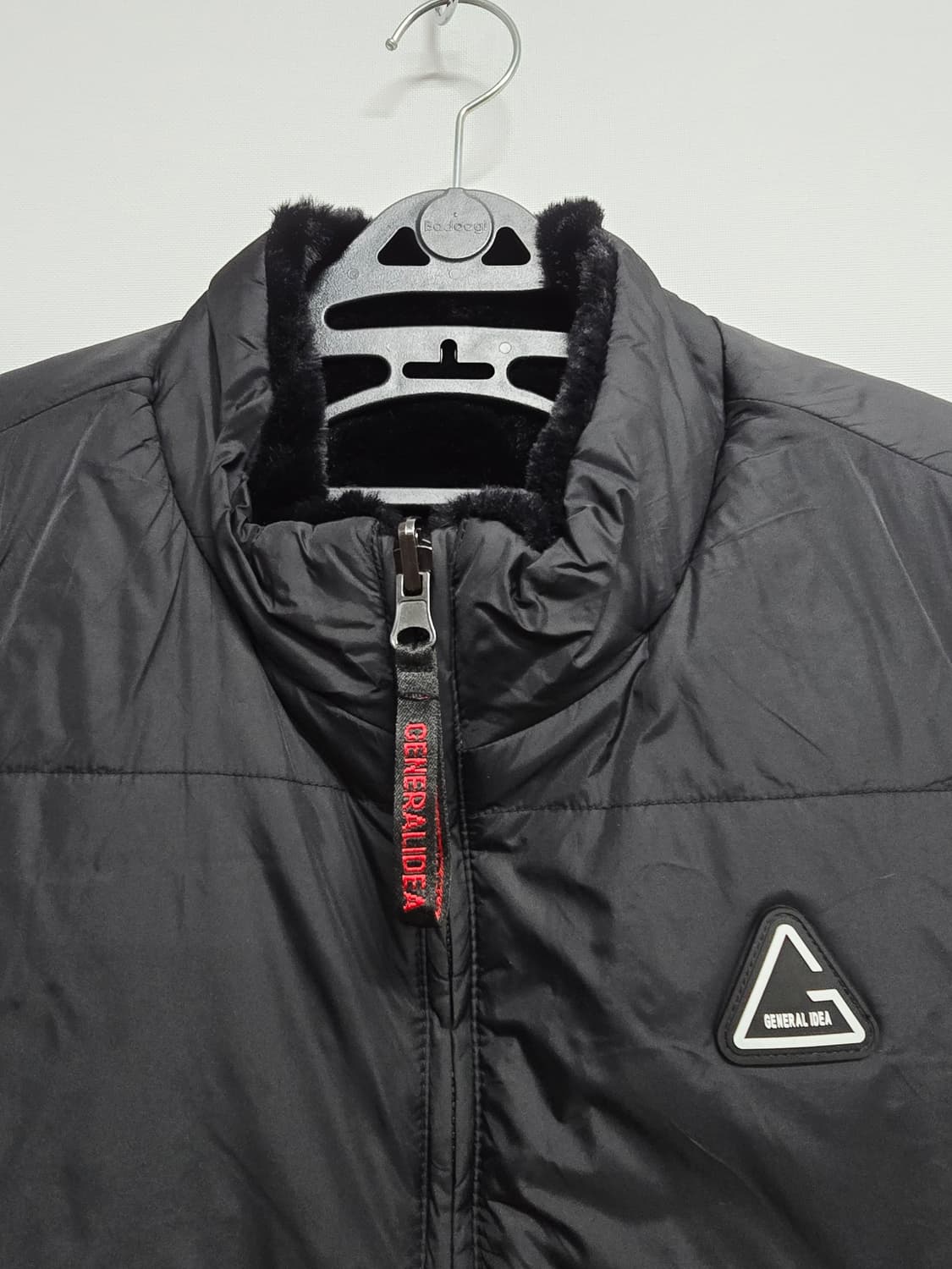 제네럴아이디어 검정 양면 조끼 95 상품이미지2