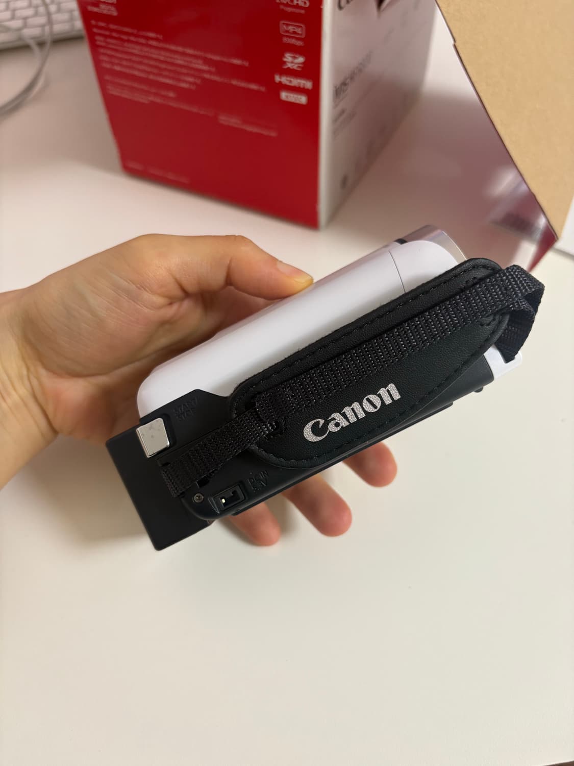[풀박스] canon ivis hf r800 (vixia 800) 화이트 상품이미지3