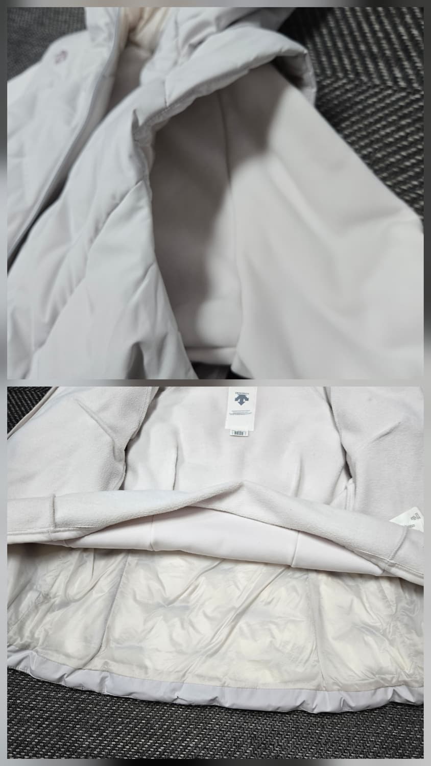 데상트 여성 숏패딩 트레이닝 구스다운패딩 점퍼 상품이미지5