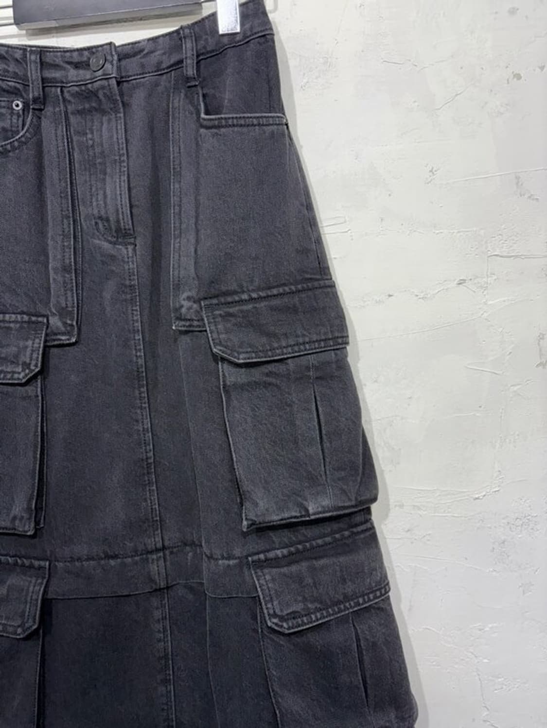 JUUN.J Cargo Denim Long Skirt 상품이미지4