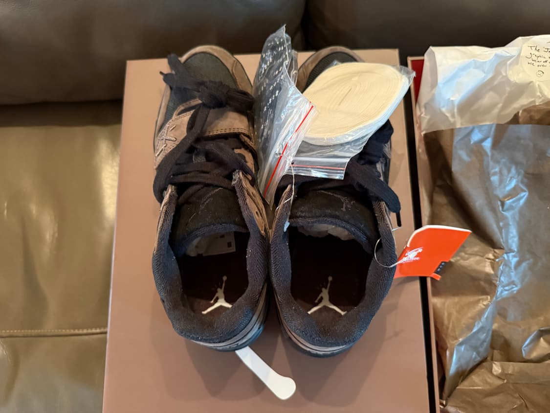 새상품) 나이키 조던 스캇 점프맨 잭 다크모카 250  상품이미지4