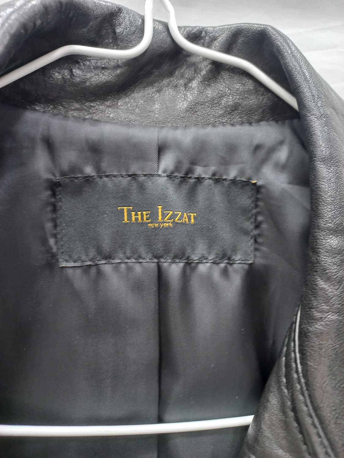 the izzat 여성 가죽 라이더 자켓 85 상품이미지3