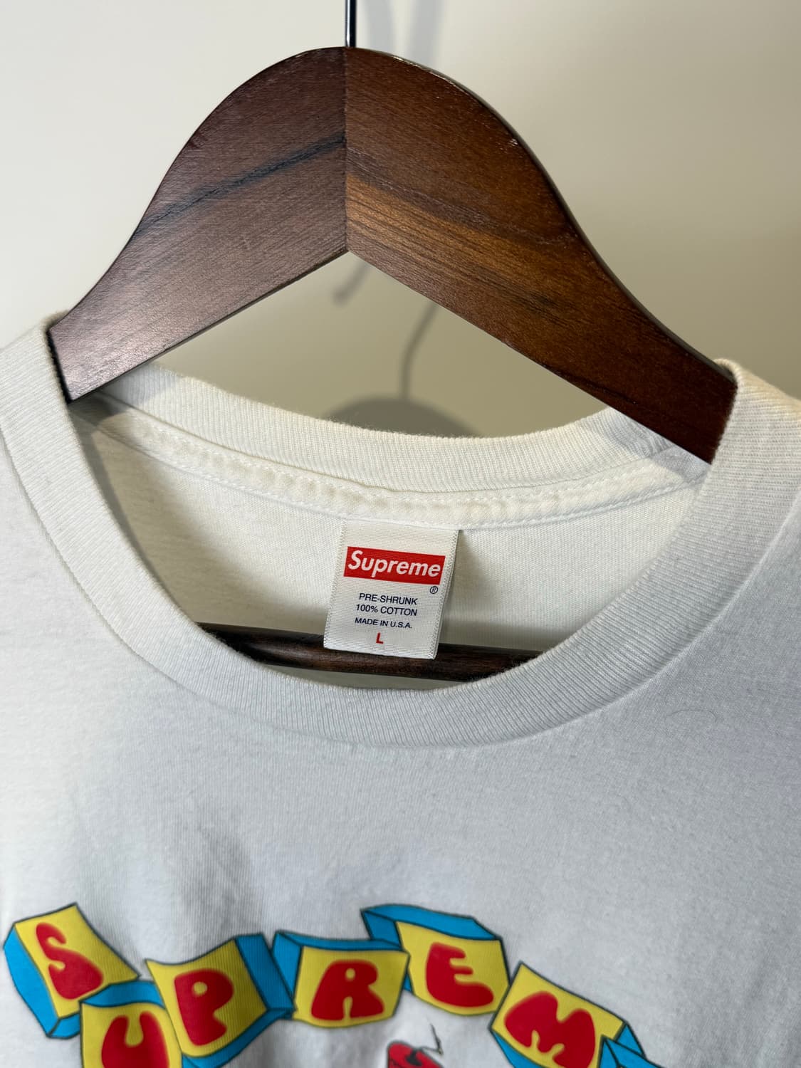 슈프림 다이너마이트 화이트 L사이즈 상품이미지4