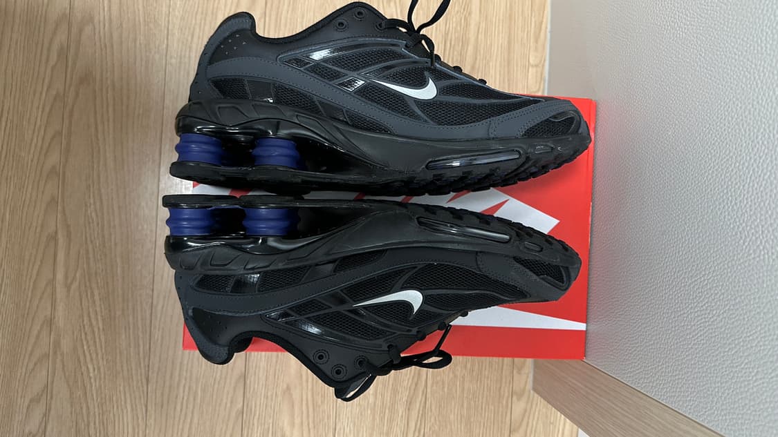 [280] 나이키 샥스 라이드2 블랙 딥 로얄 블루 상품이미지4