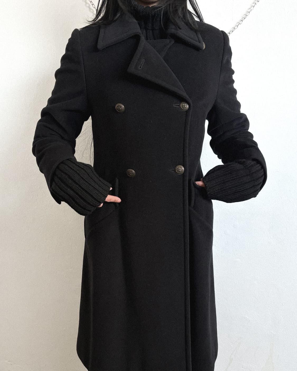 막스마라 위켄드 더블버튼 캐시미어 롱 코트 상품이미지1