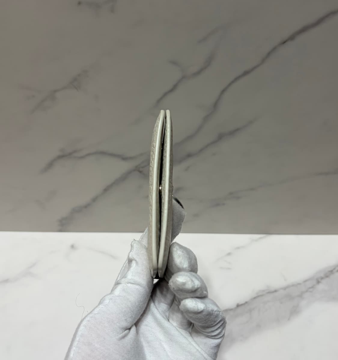 [정품] S급 마르지엘라 키링 카드지갑 아이보리 상품이미지6