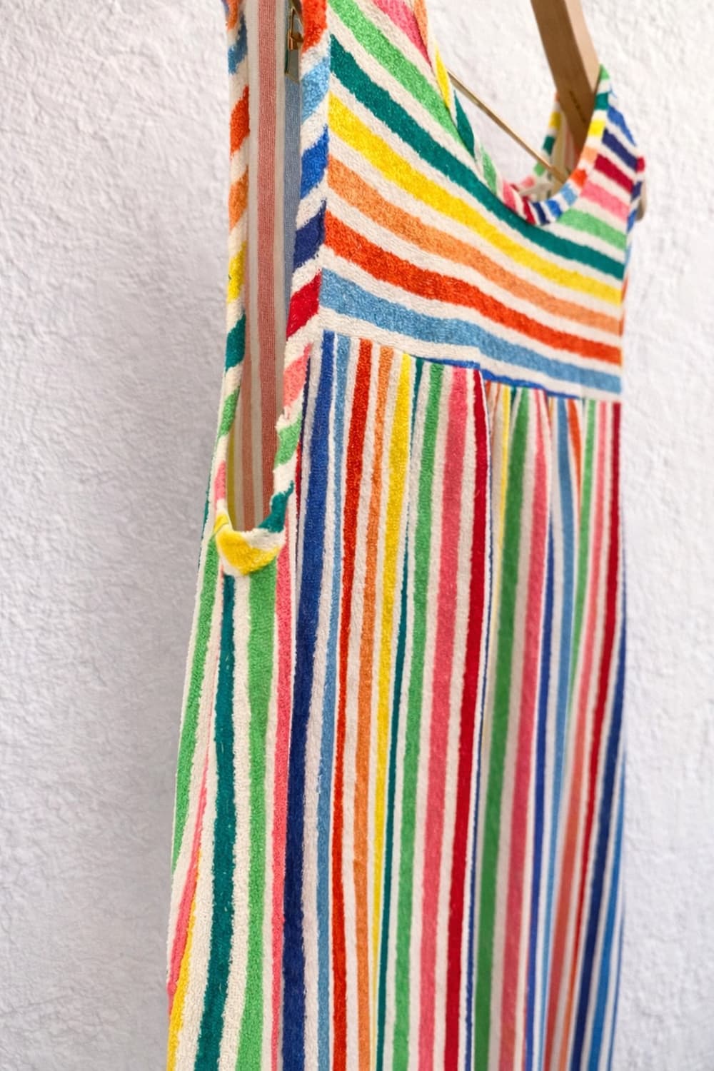 70‘s U.S. made terry resort dress 상품이미지5