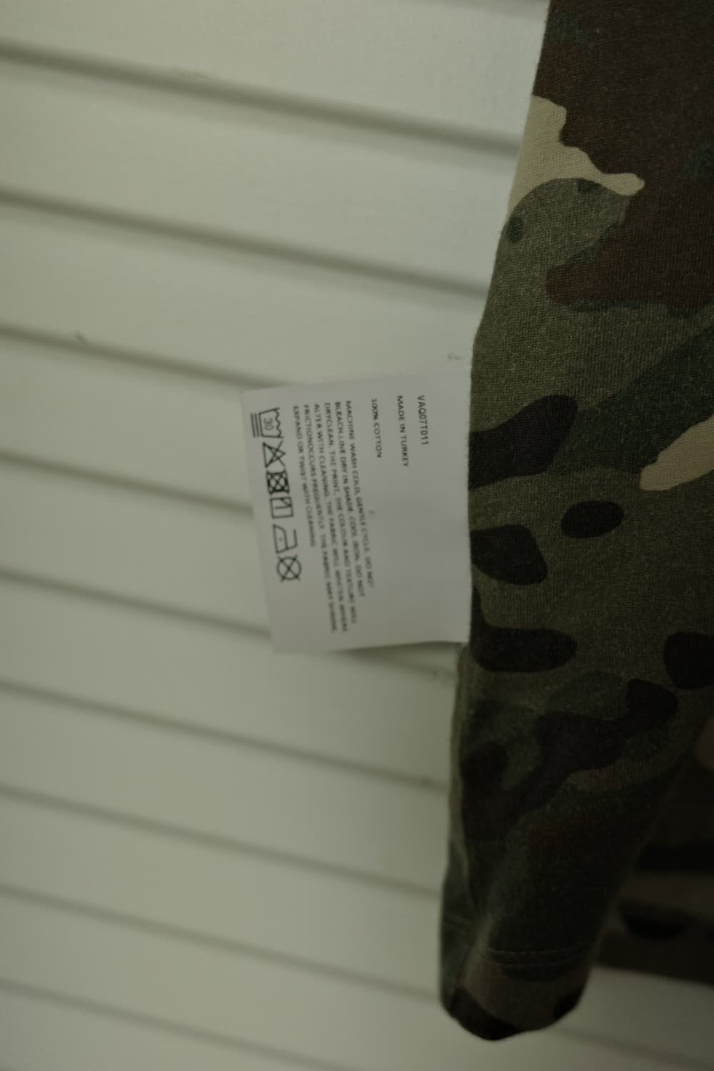 Vaquera reversible camo t-shirt 상품이미지7