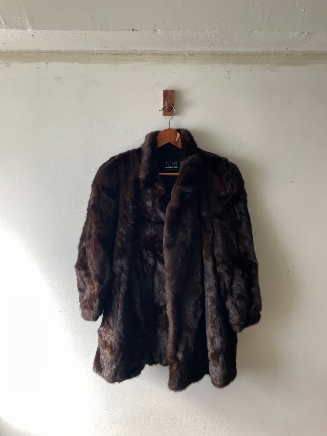 80-90's JPN Vintage Saga Mink Coat 상품이미지2