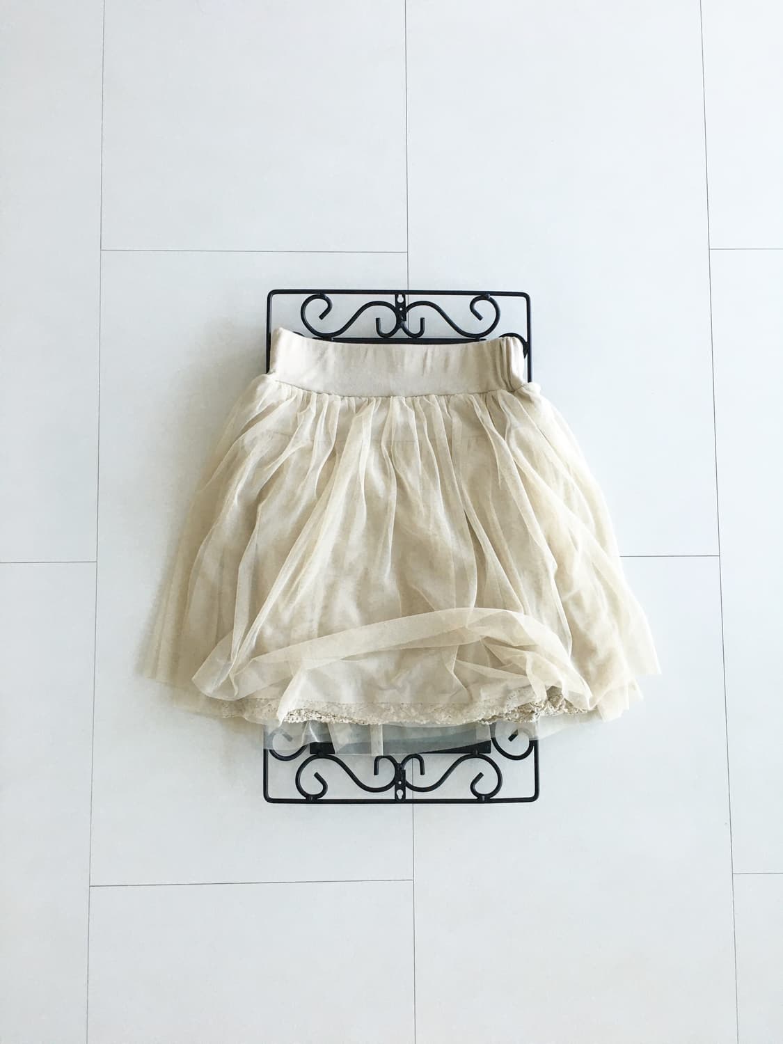 tulle layered mini skirt 상품이미지1