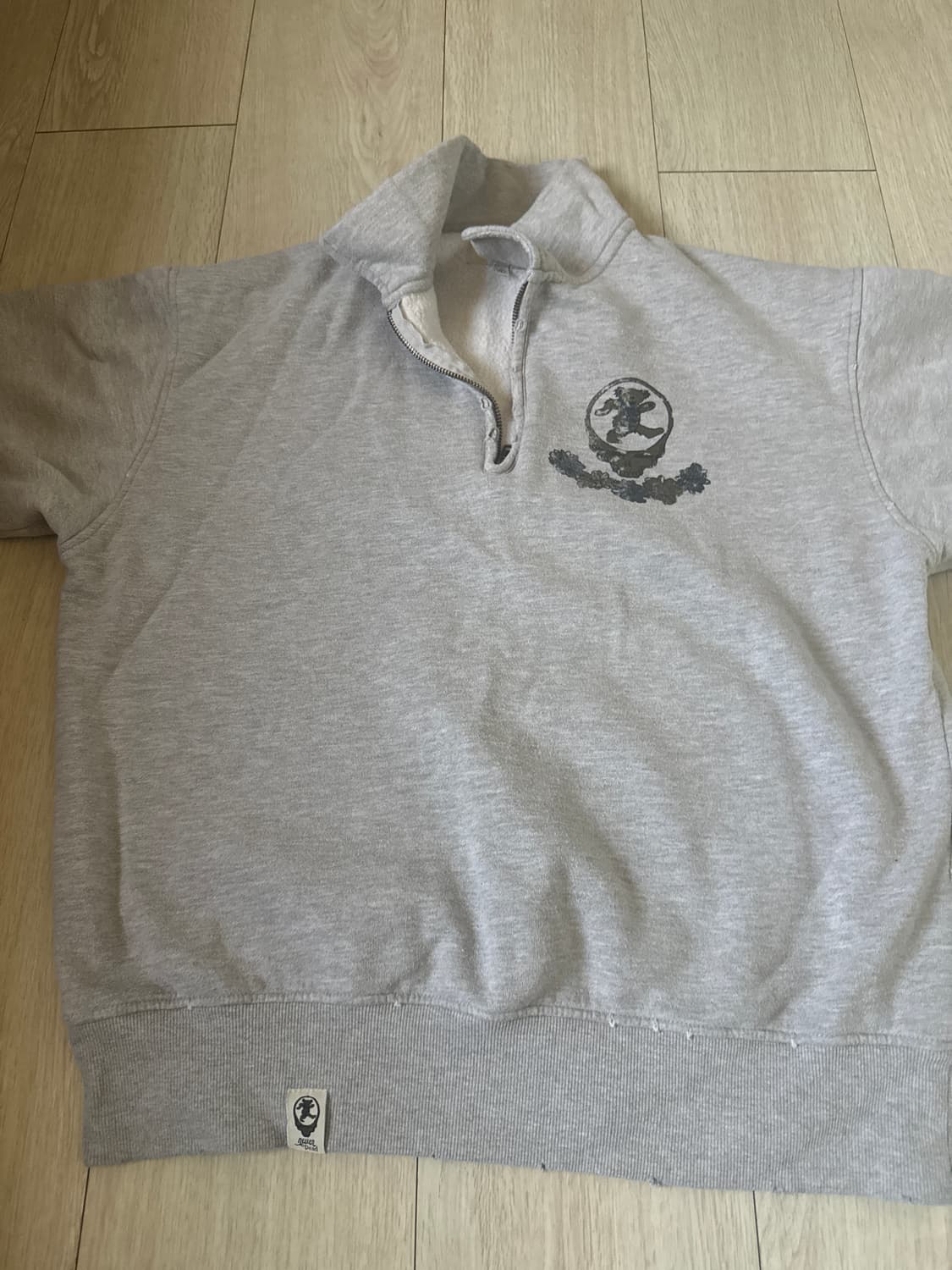 디스이즈네버댓x그레이트풀 하프집업 스웻 상품이미지3