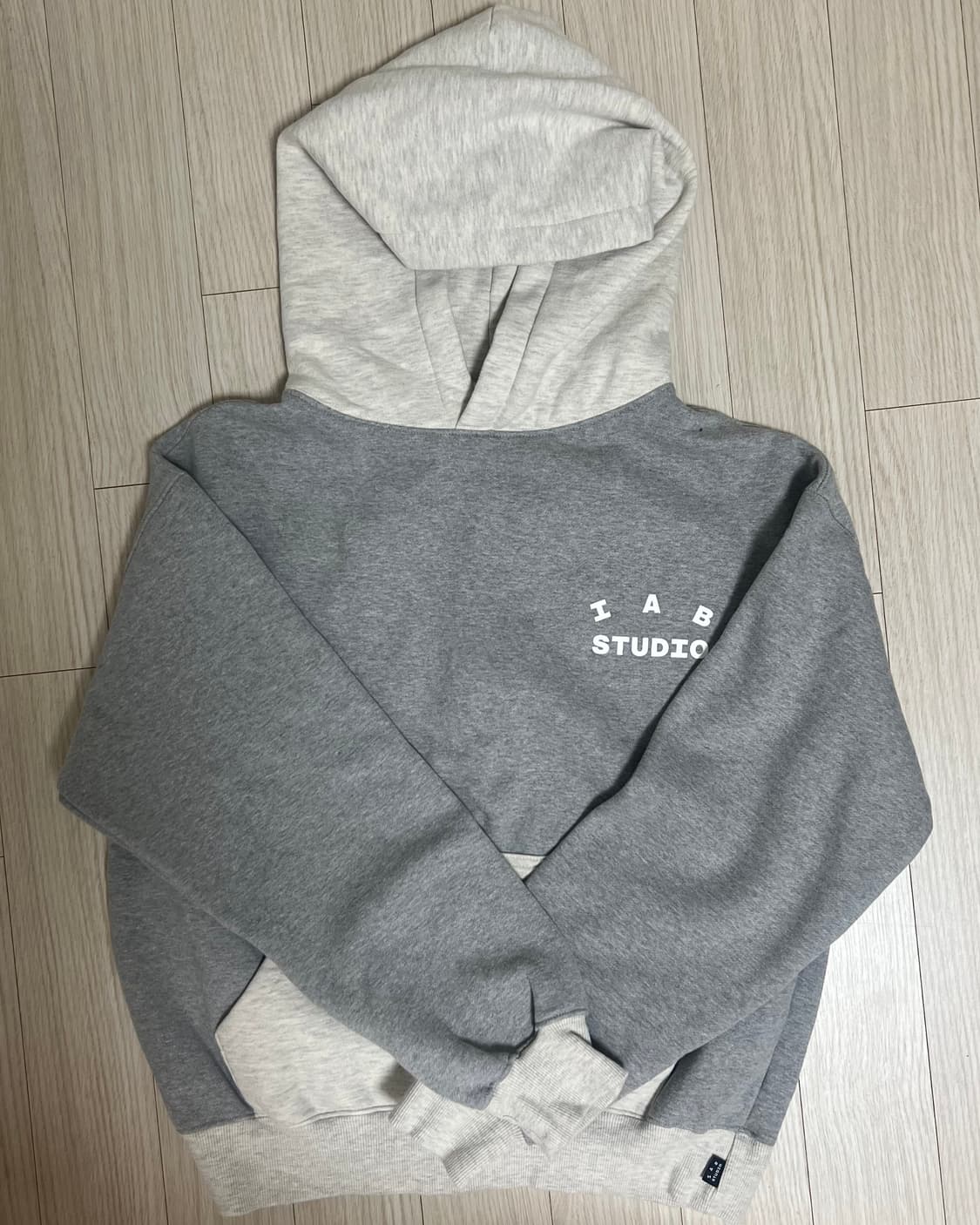 아이앱스튜디오 후드 듀얼그레이 상품이미지1