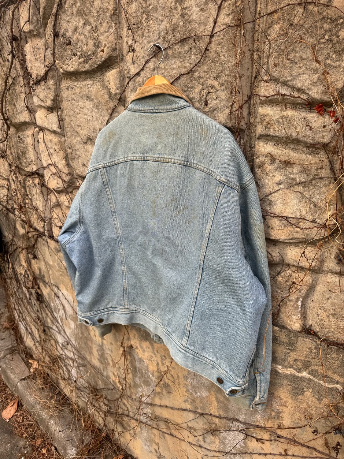 90s lee 빈티지 스톰라이더 블랭킷 안감 웨스턴 데님 자켓 상품이미지4