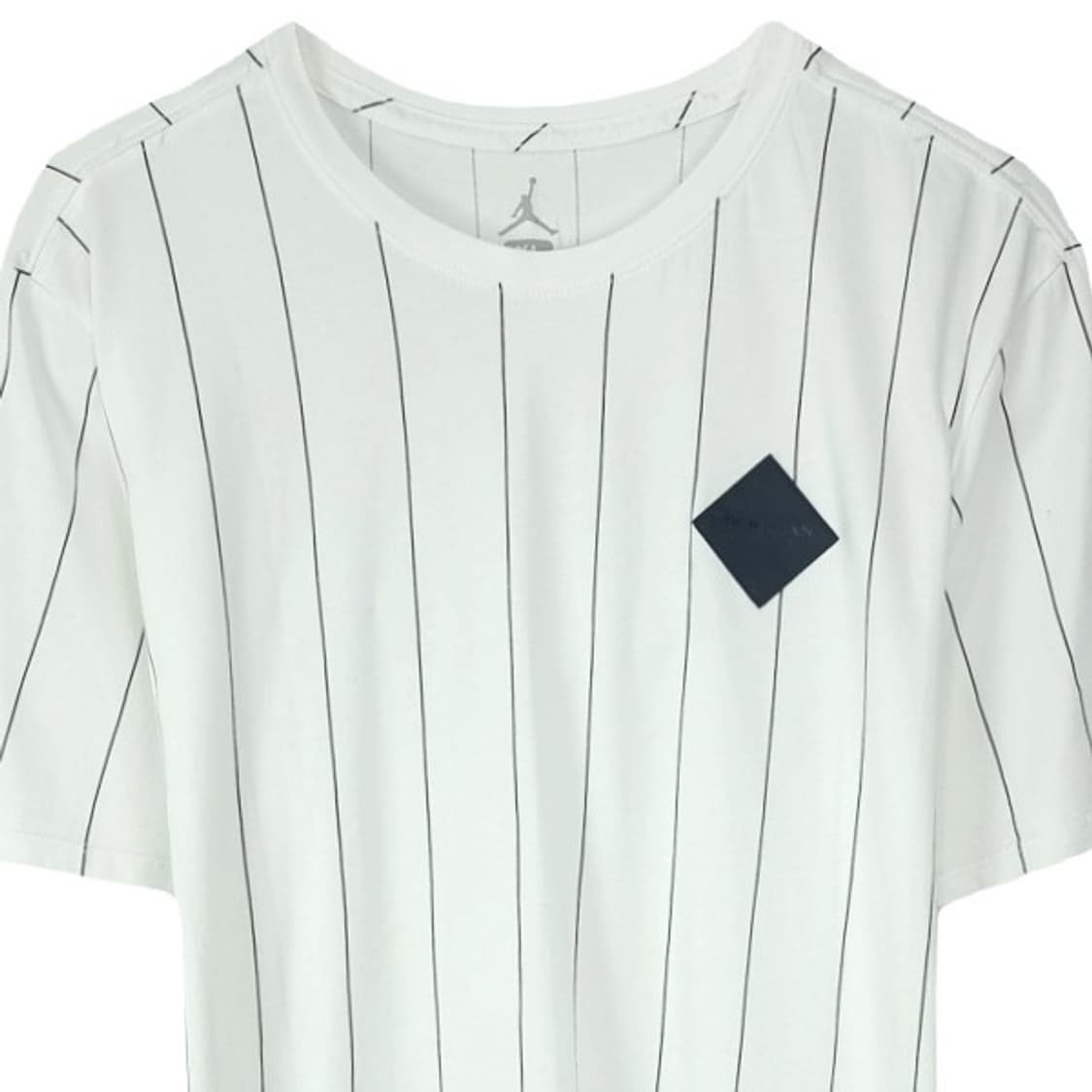[나이키 조던] 반팔 로고 패치 스트라이프 반팔티 화이트 M20193 상품이미지4