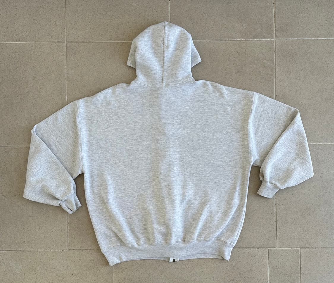 90s 빈티지 러셀 후드집업 그레이 XXL USA 상품이미지2