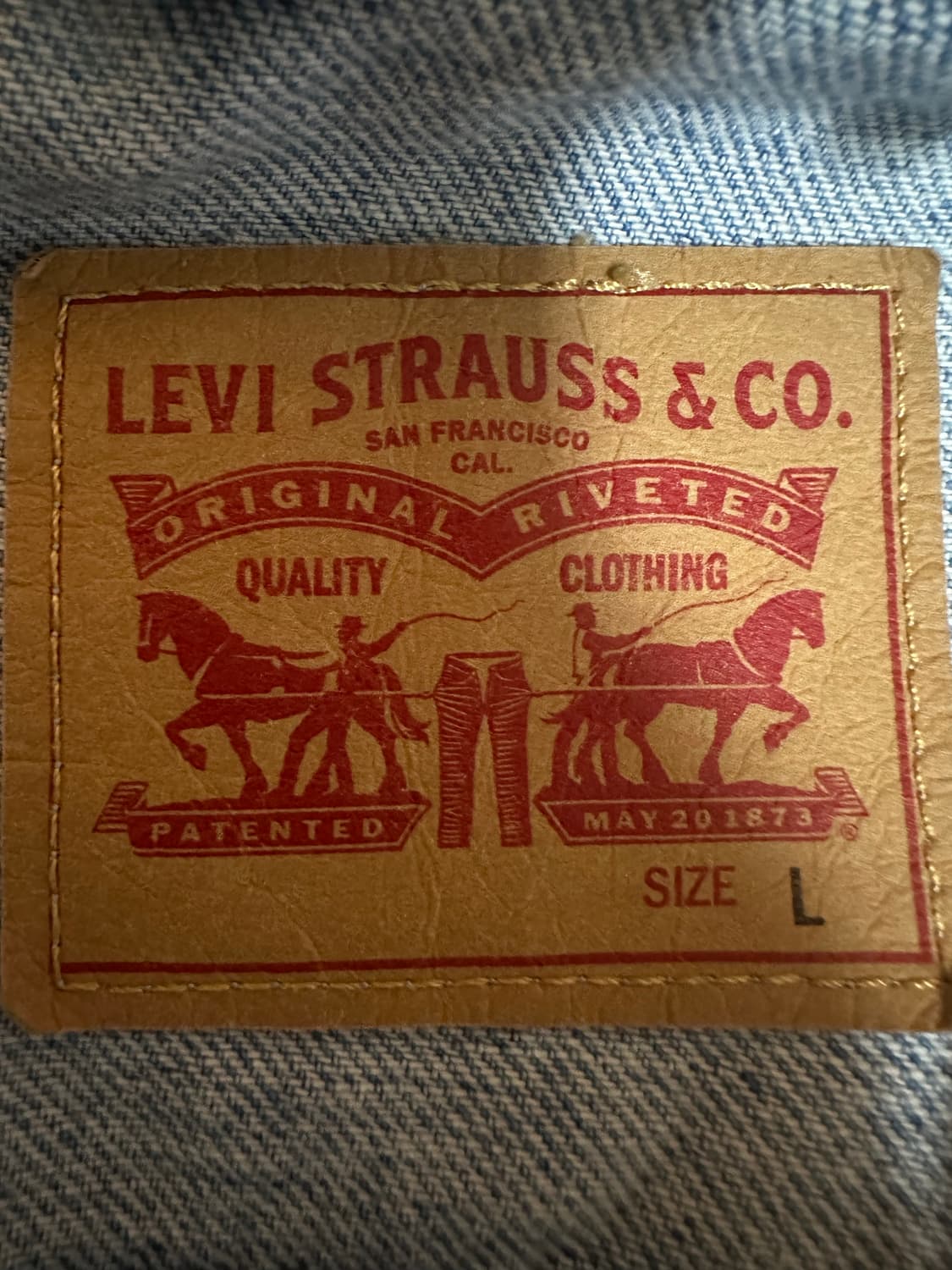 리바이스 청자켓 상품이미지4