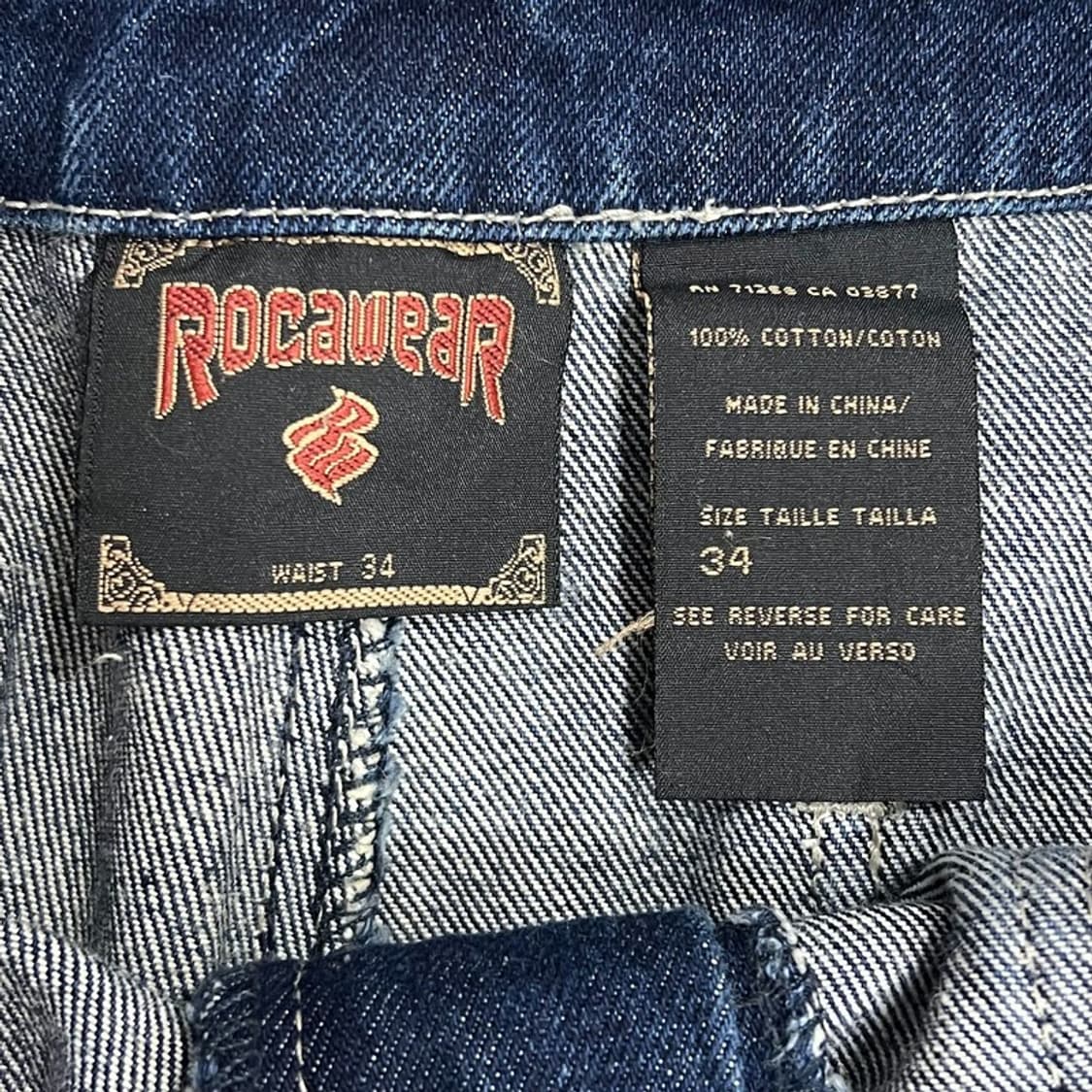 로카웨어 디테일 데님팬츠 v0773 상품이미지6