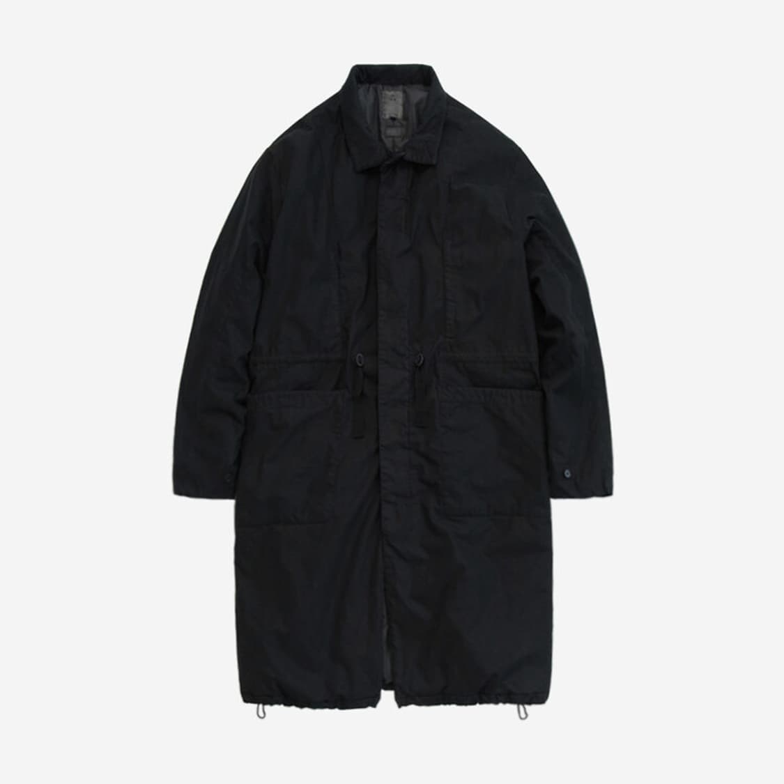 [2] 폴리테루 헤비 델 코트 블랙 23fw 상품이미지1