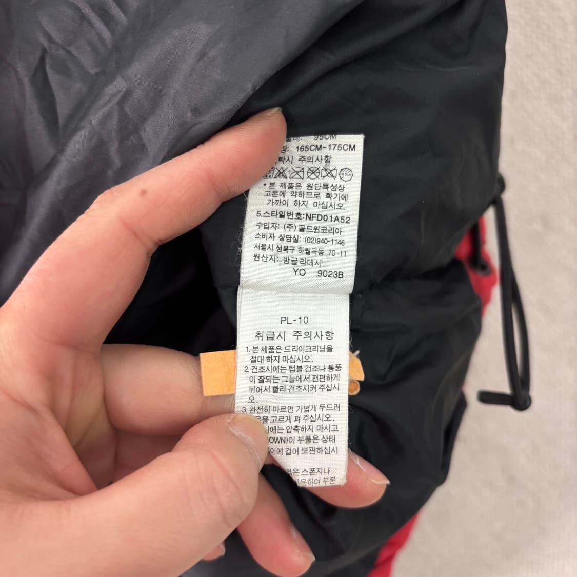 100 노스페이스 700 눕시 조끼 패딩 상품이미지7