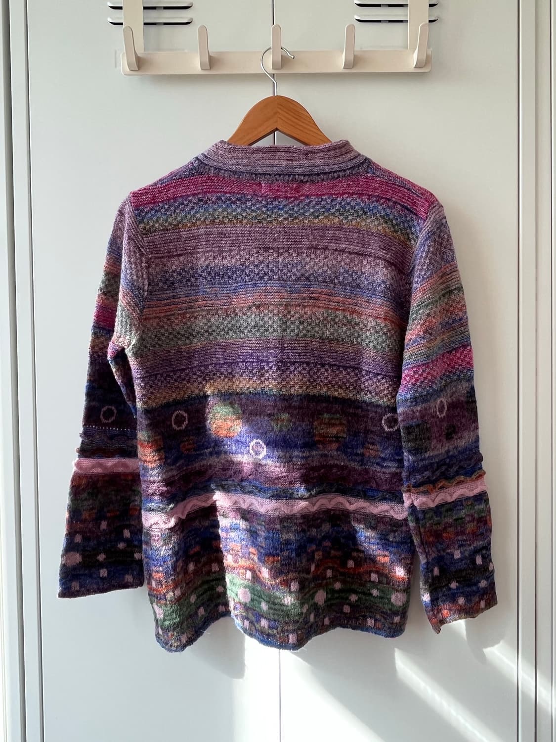 Beleeclub 미사깔 패턴 니트 가디건 임수정 상품이미지10