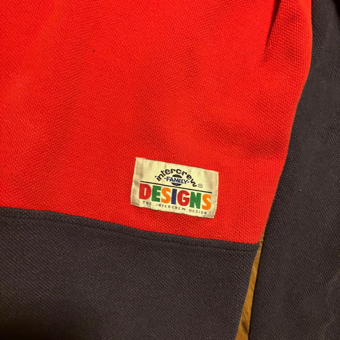 90s intercrew logo block color sweat 상품이미지7