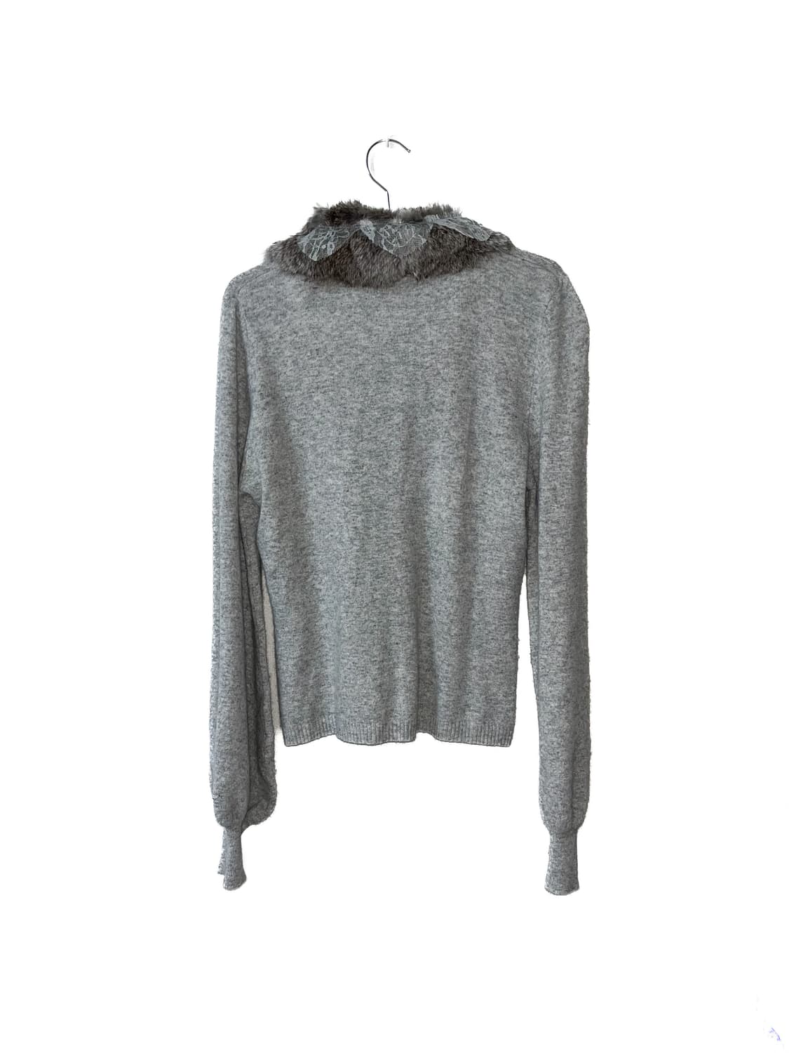 빈티지 히메갸루 울 앙고라 실크 가디건  상품이미지2