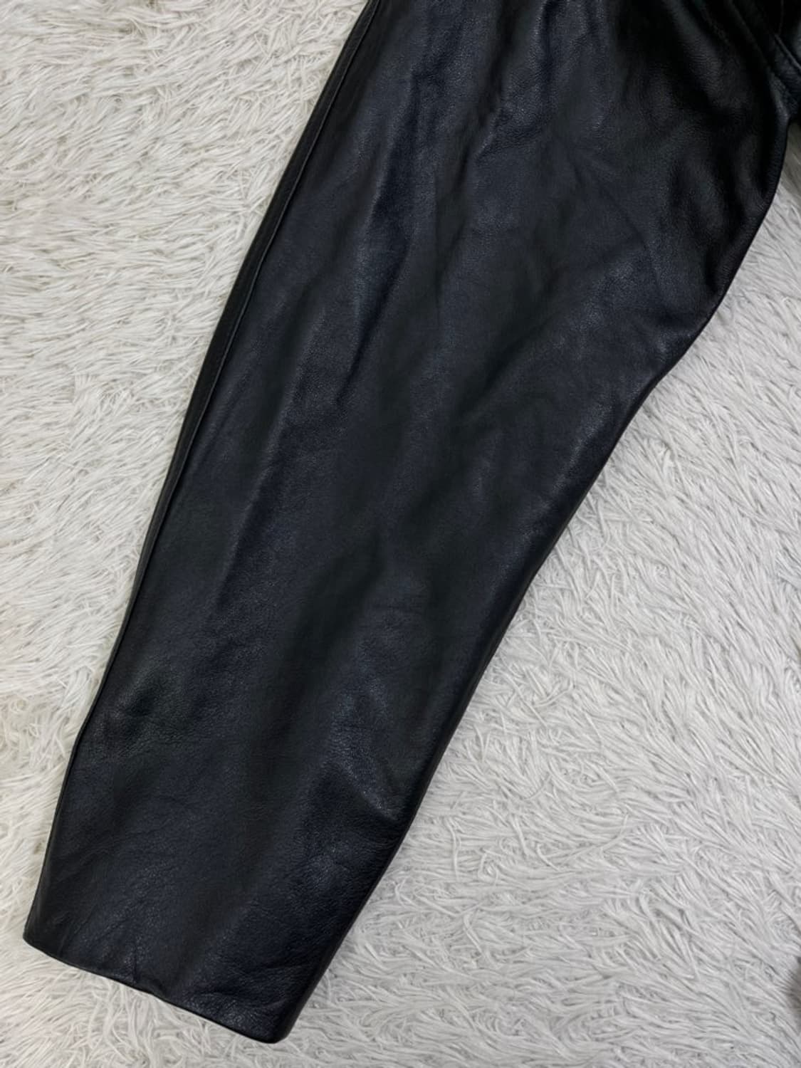 빈티지 양가죽 더블 롱 코트/#2750 상품이미지2